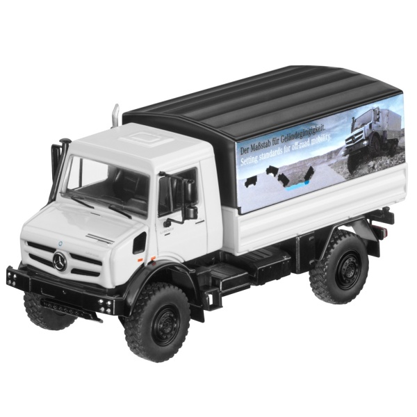 Macheta Oe Mercedes-Benz Unimog U5023 1:50 Alb B66004136